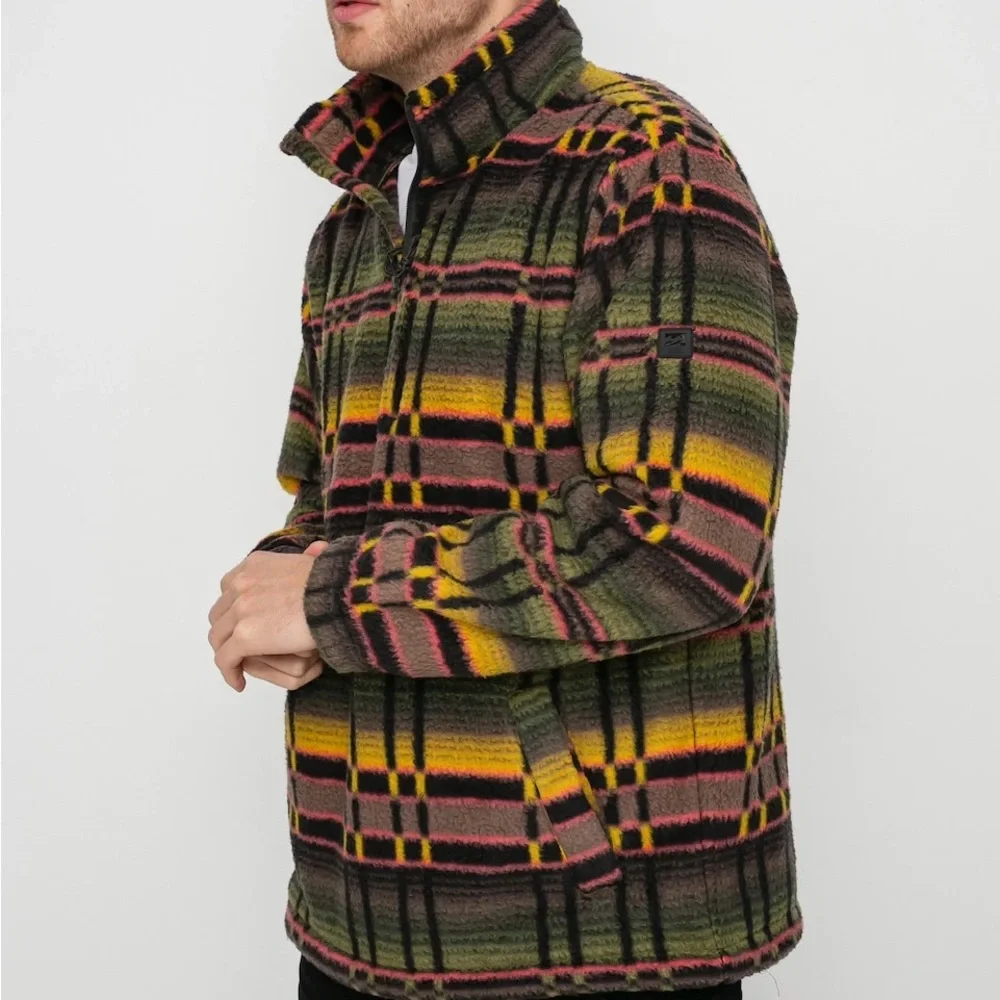 BILLABONG Boundary Raven Half-Zip Fleece Sweatshirt‎ - Picture 4 of 5